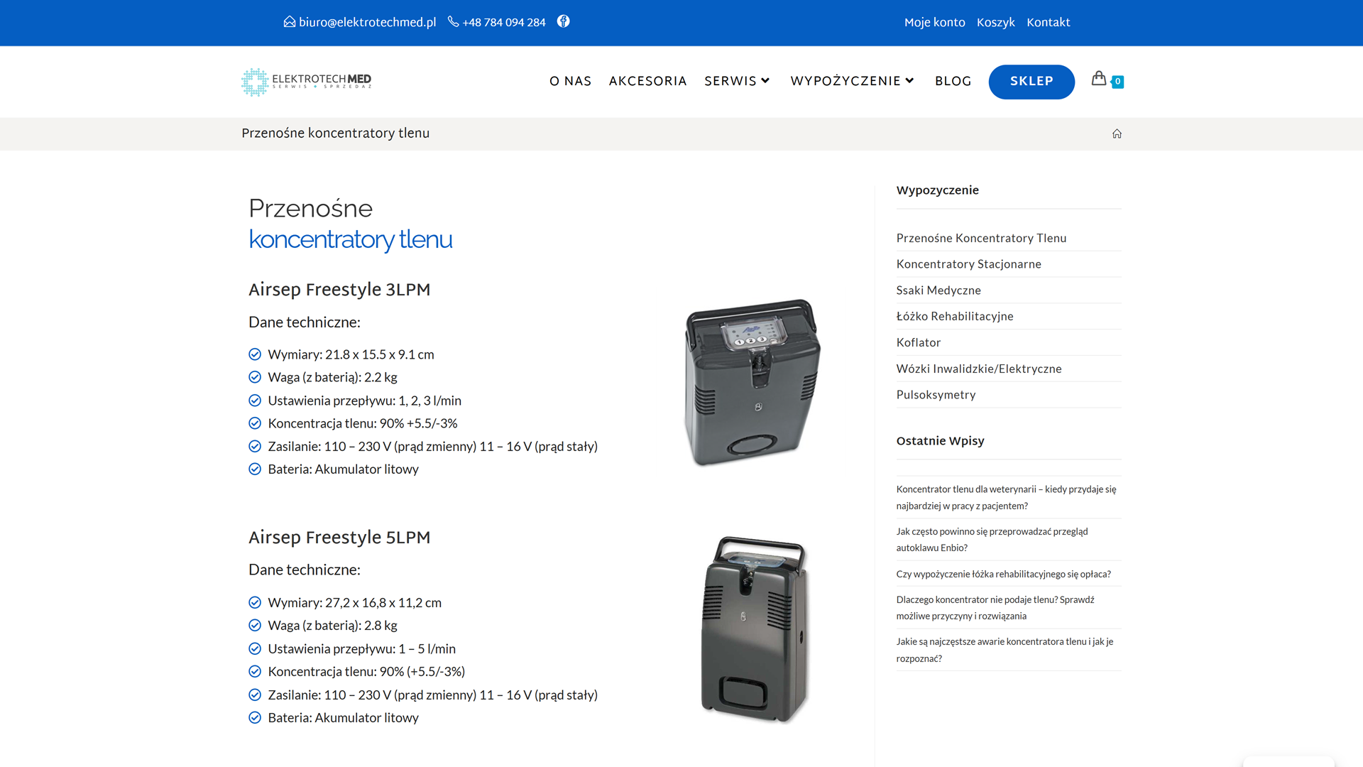 Przenośne koncentratory tlenu - kiedy warto rozważyć ich zastosowanie?